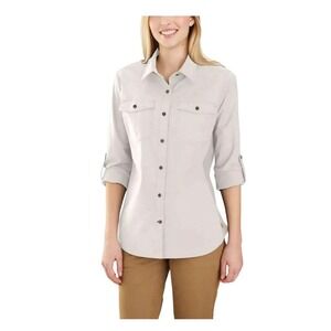 Carhartt women's Bozeman Shirt, M,‎ Regular, Cotton/Spandex Poplin